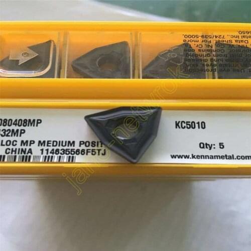 10Pcs WNMG432MP KC5010 WNMG080408MP KC5010 Carbide Inserts