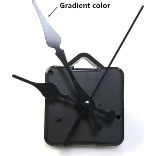 50PCS DIY Clock Mechanism Quartz Watch Wall Clock Movement Mechanism Parts Repair Replacement Essential Tools Gradient color