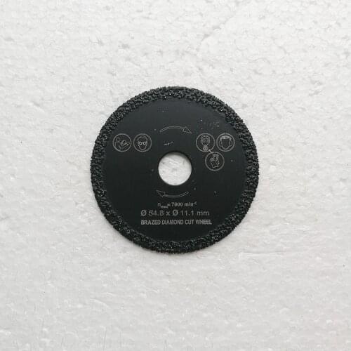 54.8mm brazed diamond saw CIRCLE DIAMOND SAW FOR TILE STONE CUTTING EXPORT TO USA FOR MINI HAND SAW TOOLS