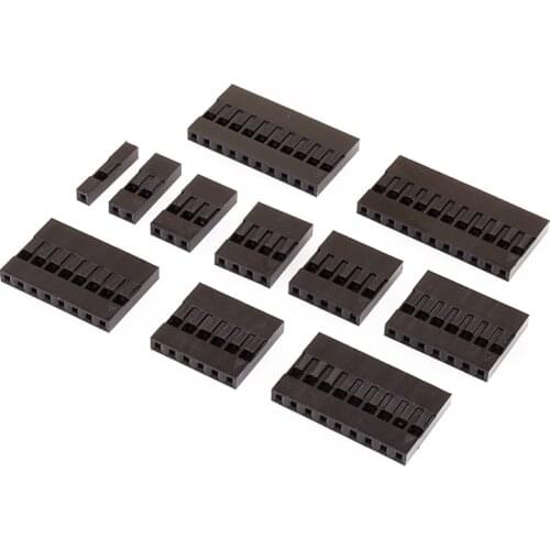 Free shipping 50PCS 2.54mm 3pin 3P Pitch Dupont Plastic Shell Head Plug Dupont Housing Pin Header Jumper Wire Housing Connector