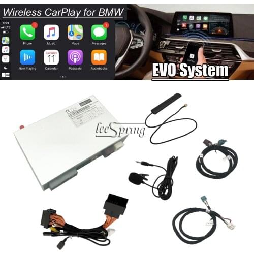 Wireless CarPlay Android Box for BMW 2017-2018 EVO system CarPlay allows you to use iPhone functions safely while driving