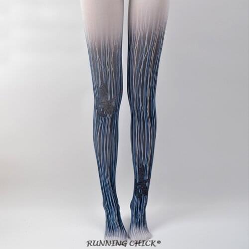 Fashion Show Stockings Fake Legs Tight Women College Wind