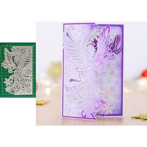 Elegant Angle Snowflake Lace Metal Cutting Dies DIY Mold Paper Metal Craft Dies for Card Making Cut Dies Embossing Molds