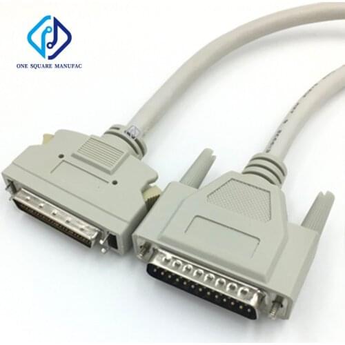 SCSI Cable HPDB50 Male to CN50 Female, DB25 Male To HPDB50 Male, Scanner Line 0.9-3 Meter