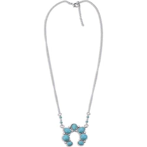 2021 New ZA Natural Stone Beads Chains Pendants Necklaces Women Indian Ethnic Statement Necklace Jewelry Boho Maxi Long Necklace