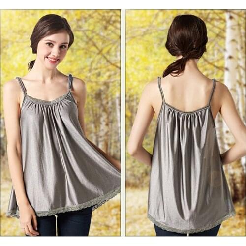 Radiation-proof clothing sling with silver fiber radiation-proof pregnant woman belly pocket
