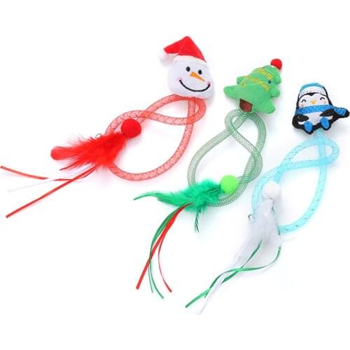 Pet Christmas Toy Practical Durable Creative Pet Christmas Toy Plush Toy for Pets Pet Biting Toy for Cat Pet Dogs