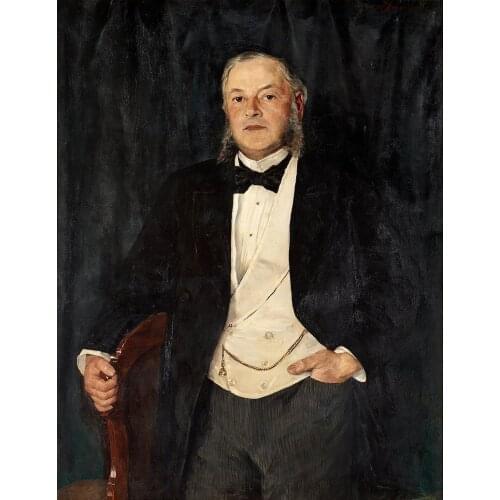 Hand Painted Male Oil Canvas Painting Reproduction Home Decor Wall Art A Man Portrait Painting No Framed High Quality