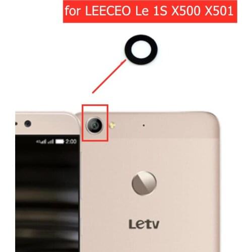 2pcs for LETV 1S X500 X501 Back Camera Glass Lens Rear Camera Glass with 3M Glue for LETV 1S X500 X501 Replacement Repair Part