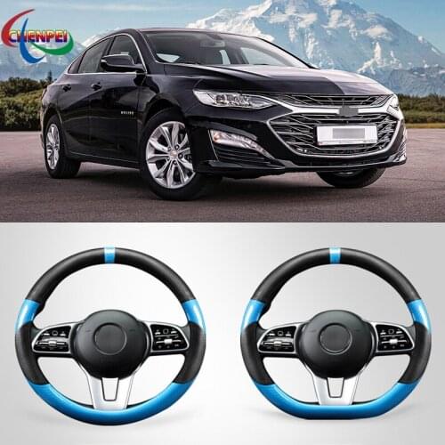 Four Seasons Universal Car Steering Wheel Cover For Chevrolet Series Cruze Camaro Malibu XL Cavalier Equinox Car Accessories