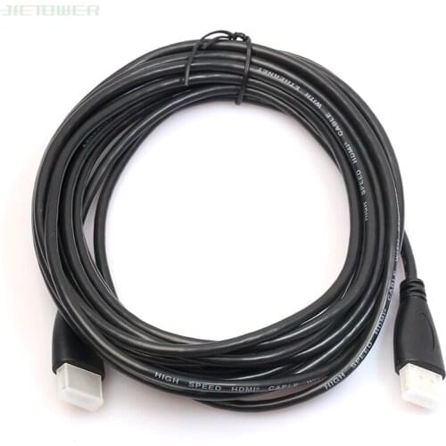 5pcs/lot HDMI Cable Video Cables Gold Plated 1.4 1080P 3D Cable for HDTV Splitter Switcher 8m