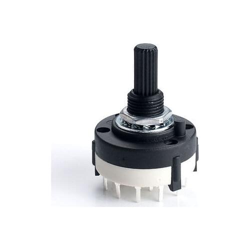 10pcs,1 POLE 11 Position Custom Wiring ROTARY SWITCH 1P11T Variable