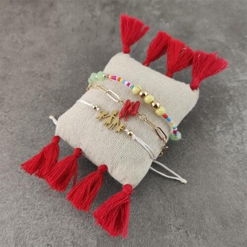 3 Pcs/ Set Women Bracelets Set Boho Gem Shell Girl Bead Chain Leather Multilayer Bracelet Charm Lady Gold Jewelry Gift