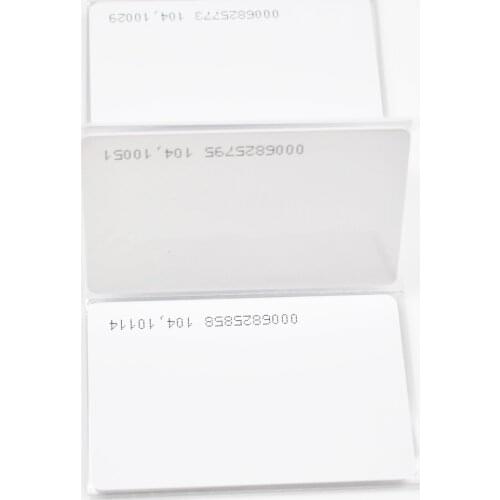5pcs RFID 125Khz Card EM4100 TK4100 Smart Card ID PVC Card Fit For Access Control Time Attendance