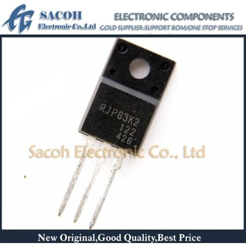 Free Shipping 10Pcs RJP63K2DPP RJP63K2 TO-220F 35A 630V Power IGBT transistor