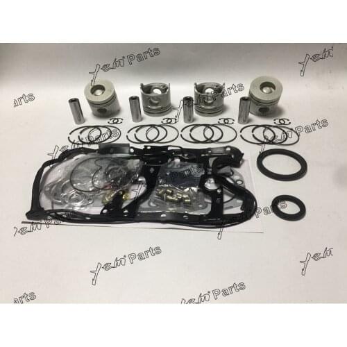 Free Shipping 4Jh1 Rebuild Kit With Gasket Set For Isuzu Engine