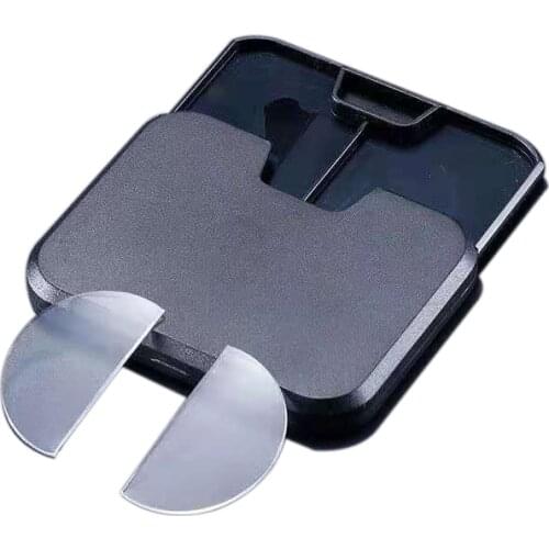 Portable Liquid Silicone Bifocal Reading Lens 2 Pcs Stick-on Presbyopic Lenses Magnification Reusable Bifocal Lenses 1.0 2.0 3.0