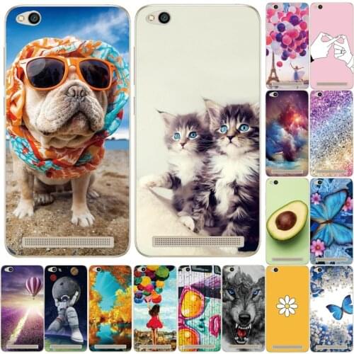 Case For Xiomi Xiaomi Redmi 5A Case Silicone Cover Soft Back Phone Case on For Xiaomi Redmi 5A a5 Redmi5A 5 A Funda Coque Bumper