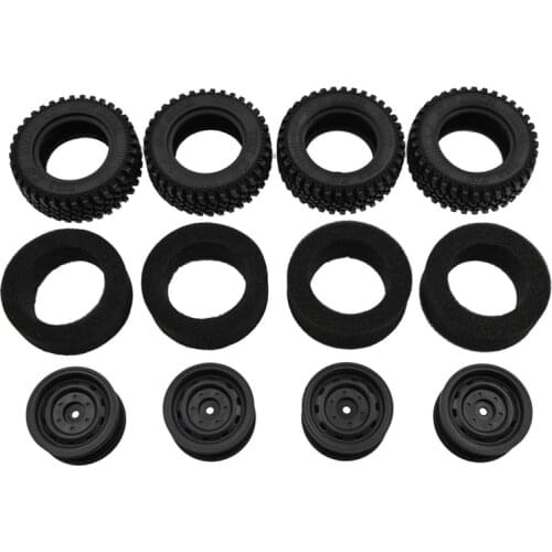 For MN86S MN86KS MN86 MN86K MN G500 4Pcs Wheel Tires Tyre with Sponge Foam 1/12 RC Car Upgrade Parts