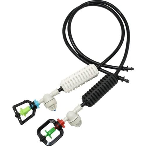 Greenhouse Hanging rotating sprinkler Nozzle lawn garden water sprinklers irrigation Kits For plant watering 10set