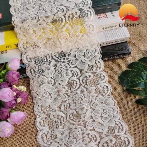 F-7 15CM Lace Accessories Lace Mesh Gauze Skirt Black Cloth Dress Skirt EdgeE1171 Fabric Dress Embroidery Decoration