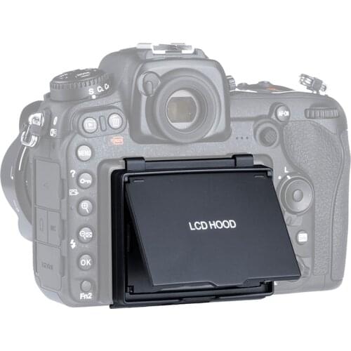 Minglu LCD Screen Protector Pop-up sun Shade lcd Hood Shield Cover for Mirrorless Digital CAMERA FOR nikon D500 camera