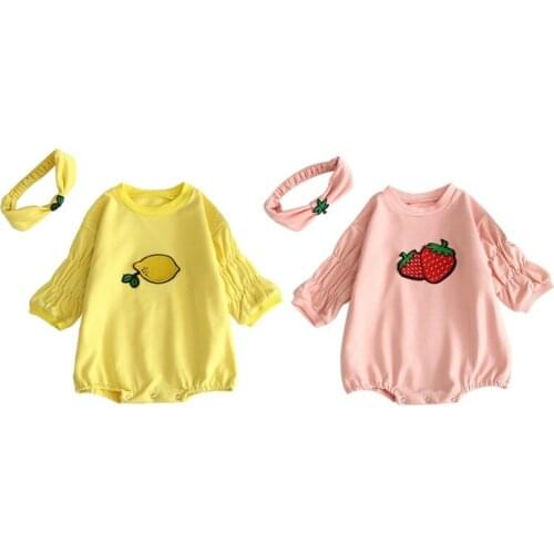 Summer New style baby Rompers Short sleeve Newborn Infant Baby Boy Girl clothes Cute Cartoon Printed Jumpsuit Clothes