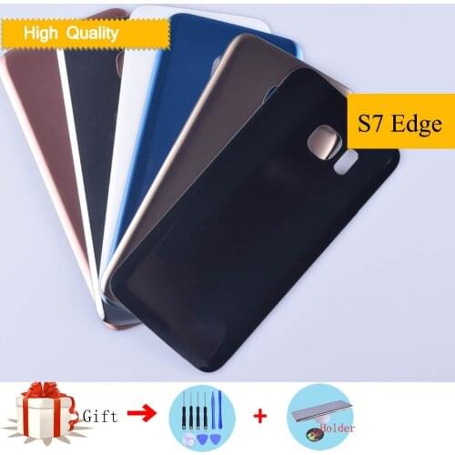 Original For Samsung Galaxy S7 Edge G935 G9350 G935F SM-G935F Housing Battery Cover Back Cover Case Rear Door Chassis Shell