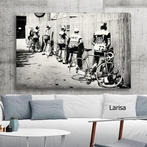 Poster Black and White Retro Vintage Home Decor Canvas Picture for Home Design Posters and Prints for Living Room Frameless