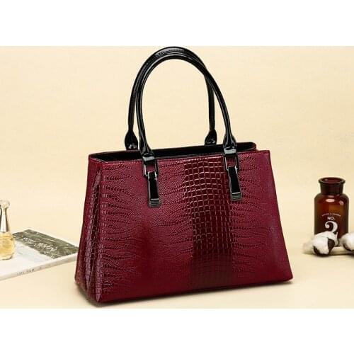 Pu Leather Casual Crossbody Bags for Women 2020 New Luxury Handbags Lady Top-Handle Bag High Quality Shoulder Bag Designer Totes