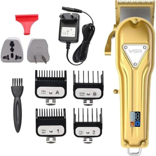 Professional Kids Child Hair Cutting Kit EU/US/UK Barber Shaver Metal Electric LCD Hair Clipper Set Hair Machine Trimmer Adult