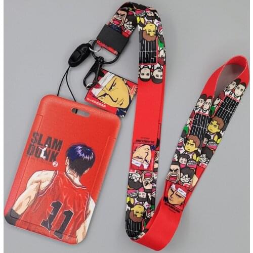 DZ2404 Japanese Anime Lanyard for Keys Neck Strap lanyards id badge holder Key Chain Key Holder Hang Rope Key Rings Accessories
