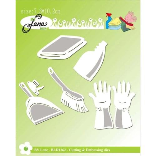 Sirius cleaning supplies Metal Cutting Dies Stencils Template for DIY Scrapbooking Embossing Paper Cards Album Making Craft Die