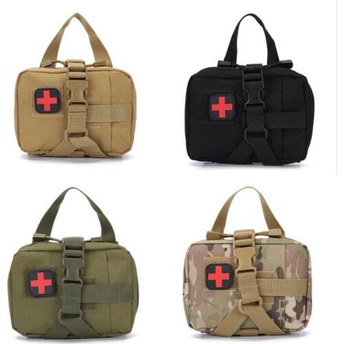 Tactical First Aid Kit Survival Molle Rip-Away EMT Pouch Bag IFAK Medical