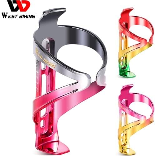 WEST BIKING Bicycle Water Bottle Cage Ultralight MTB Road Bike Bottles Cage Holder Matte Drink Cup Brackets Cycling Accessories