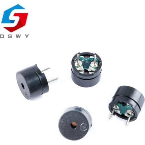 10PCS Passive Buzzer AC 12MMx8.5MM 12085 42R Resistance 3V 5V 9V 12V In Common Use Mini Piezo Buzzers For Arduino Diy Electronic