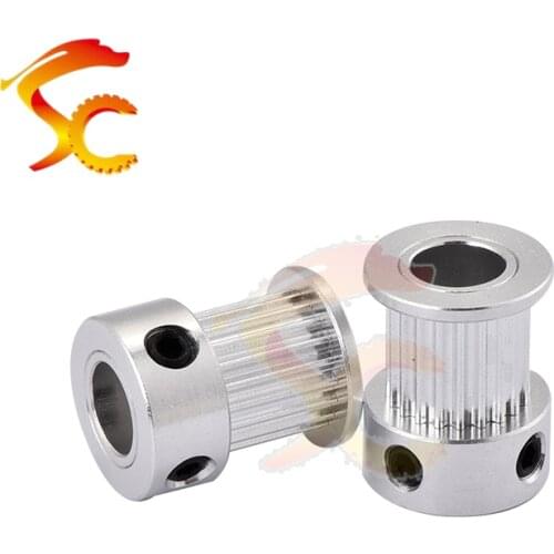 Free shipping 1pcs/lot Alumium GT2 40teeth Timing Pulley Bore 10mm for 6mm Width GT2 Belt 2GT pulley (40 Teeth)
