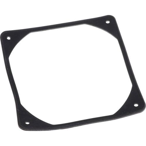 120mm PC Case Fan Anti vibration Gasket Silicone Shock Proof Absorption Pad MA