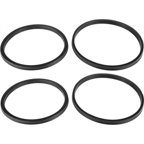 2pcs Rubber Bead Breaker Loosener Seals for Tire Changer Machine Air Cylinder 186mm 200mm Black Color Tire Changer Seals NEW