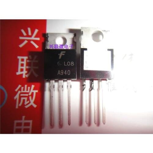 5pcs/lot In Stock 100% New&original 2SA940 A940 1.5A 150V TO220