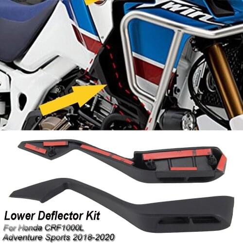 New Motorcycle Lower Deflector Kit Wind Deflector For Honda CRF1000L Africa Twin Adventure Sports CRF 1000 L 2018 2019 2020