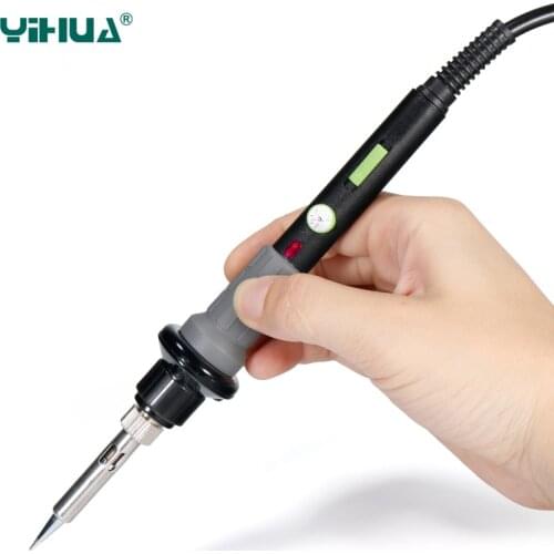 Lead Free Solder Electric Soldering Iron With Working Light For DIY Temperature Soldering Iron Repair YIHUA947-V