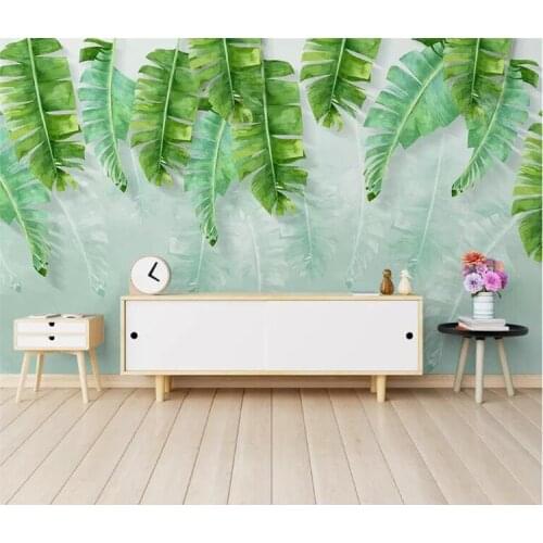 Europe Banana leaf Photo wallpaper for wall 3d Mural wallpaper living room TV background setting Large mural bedroom
