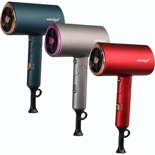 Hair Dryer Professional Salon Hair Blow Dryer Powerful 110V-230V 1800W Lightweight with Folding Hair Dryer 4 Speed Button