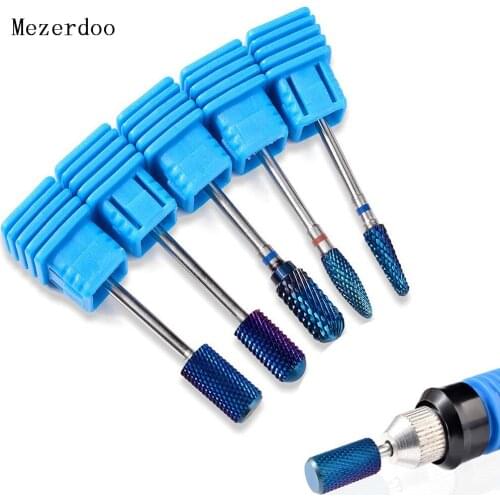 5 pcs Nail Drill Cuspidal New Manicure Drill Accessories Tungsten Steel Nail Drill Bit Dead Skin Nail Polish Tool Beauty Girls
