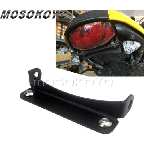 Motorcycle 8-10mm Rear Turn Signal Indicators Light Relocation Bracket For Ducati Scrambler 400 800 icon/full throttle/sixty two