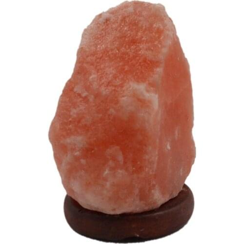 Natural Shape Salt LED USB Charging Crystal Salt Lamp Bedroom Light Portable Night Light Special Occasion Colorful Changeable