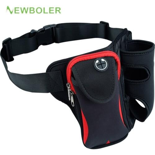 Marathon Jogging Running Hydration Belt Cycling Waist Bag Pouch Fanny Pack Phone Holder For 500ml Water Bottle