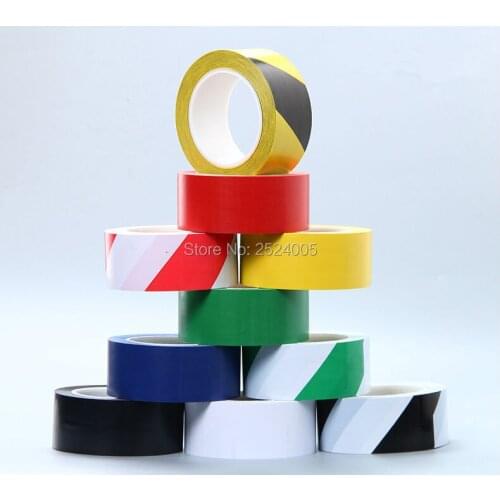 Warning tape/60mm width/33meters a roll/5pcs a lot/colorful adhesive tapes/PVC tape
