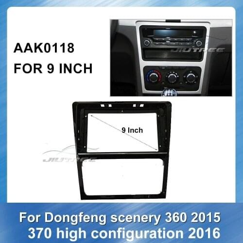 Car refitting DVD Fascia frame For Dongfeng models scenery 360-16 models 370 high configuration 2015 Trim Installation Frame kit